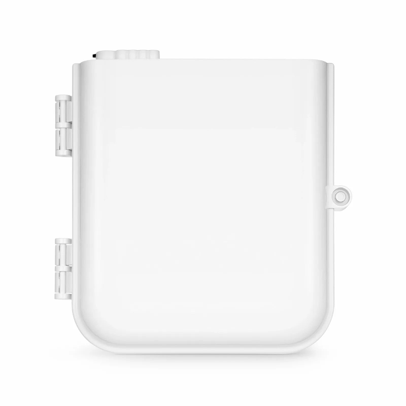 Refurb Squared 8-fiber Optic Terminal Box, SC Simplex/LC Duplex, IP55, Wall/Pole Mount, Indoor and Outdoor