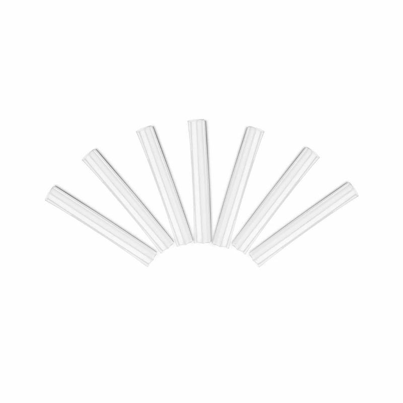 Refurb Squared 40mm Ribbon Fiber Fusion Splice Protection Sleeves for 8/12 Fibers, 50pcs/pkg