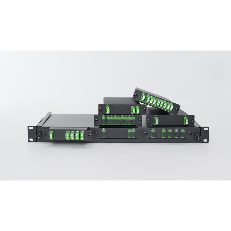 Refurb Squared Customized 1xN, 2xN PLC Splitter, LGX CassetteLC/SC, Singlemode