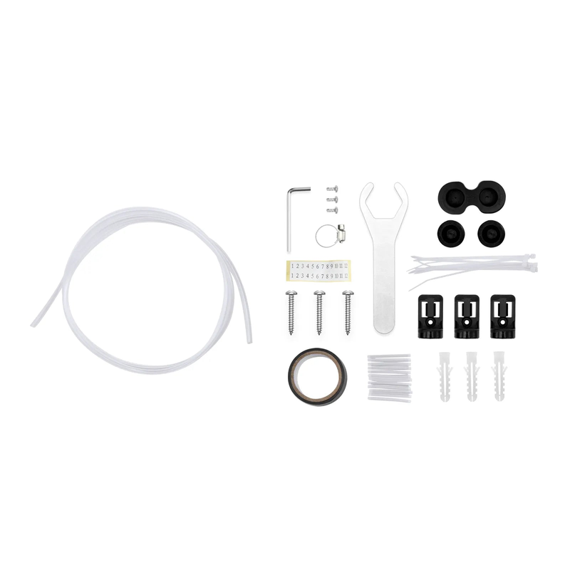 Refurb Squared Fully Pre-Terminated Fiber Distribution Hub Box for Quick ODN, 1 Uncut Port, 2 Branch Ports and 8 SC/APC Hardened Adapters, Mechanical Seal, Supports 1:2/1:4/1:8 Mini Splitters, PP+GF, IP68, Wall/Pole/Aerial Mount, Indoor/Outdoor