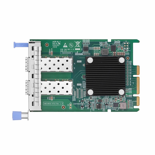 Refurb Squared Intel X710-BM2 Based Ethernet Network Interface Card, 10G Dual-Port SFP+, OCP 3.0, PCIe 3.0 x 8, Comparable to Intel X710-DA2 OCP 3.0, Thumbscrew (Pull-tab) Bracket
