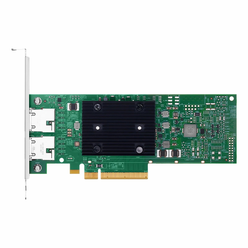 Refurb Squared BroadcomA® BCM957416A4160C Ethernet Network Interface Card, P210TP 10GbE Dual-port RJ45, PCIe 3.0 x8, Standard & Low Profile