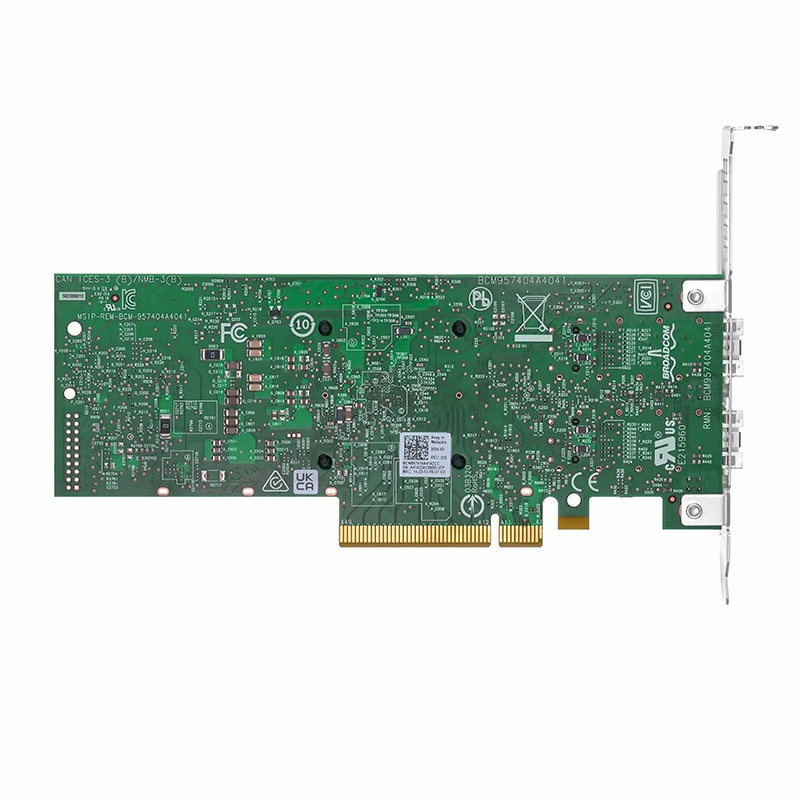 Refurb Squared BroadcomA® BCM957414A4142CC Ethernet Network Interface Card, P225P 25GbE Dual-port SFP28, PCIe 3.0 x8, Standard & Low Profile