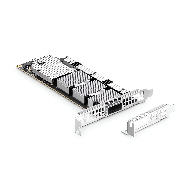 Refurb Squared NVIDIA Mellanox MCX75310AAS-NEAT ConnectXA®-7 InfiniBand & Ethernet Adapter Card 400GbE/NDR, Single-Port OSFP, PCIe 5.0 x16, Secure Boot, Tall&Short Bracket