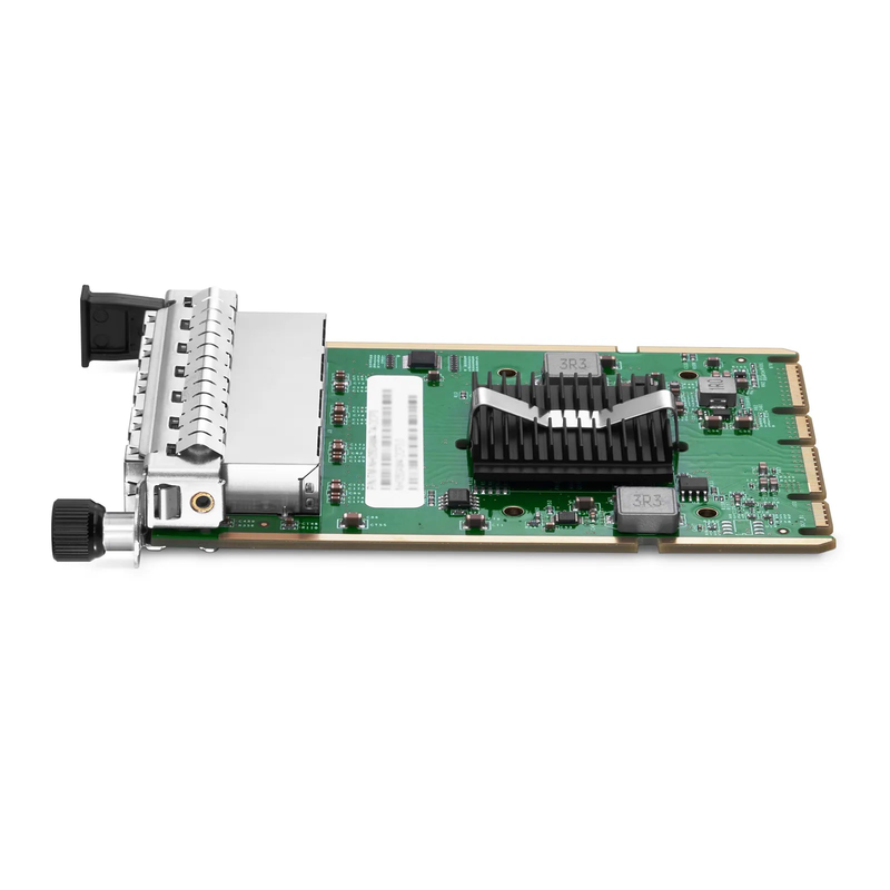 Refurb Squared Intel I350-AM4 Based Ethernet Network Interface Card, 1G Quad-Port RJ45, OCP3.0, PCIe 2.0 x4, Comparable to Intel I350-T4, Tall&Short Bracket