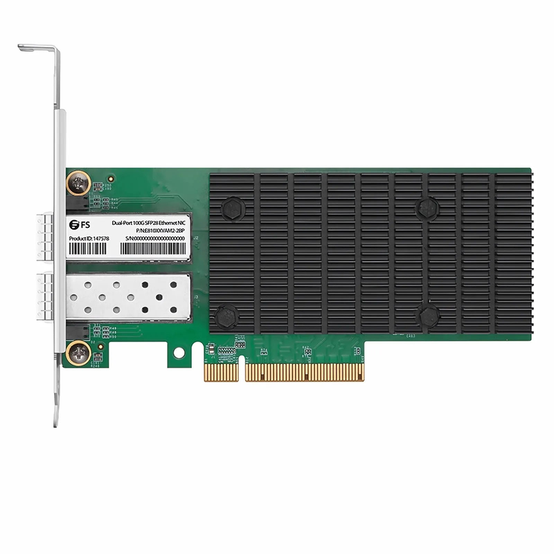 Refurb Squared Intel E810-XXVAM2 Based Ethernet Network Interface Card, 25G Dual-Port SFP28, PCIe 4.0 x 8, Comparable to Intel E810-XXVDA2, Full Height&Low Profile
