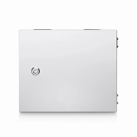 Refurb Squared 24 Fibers Optic Distribution Box, SC A/U and LC, Steel, Wall Mount, Indoor