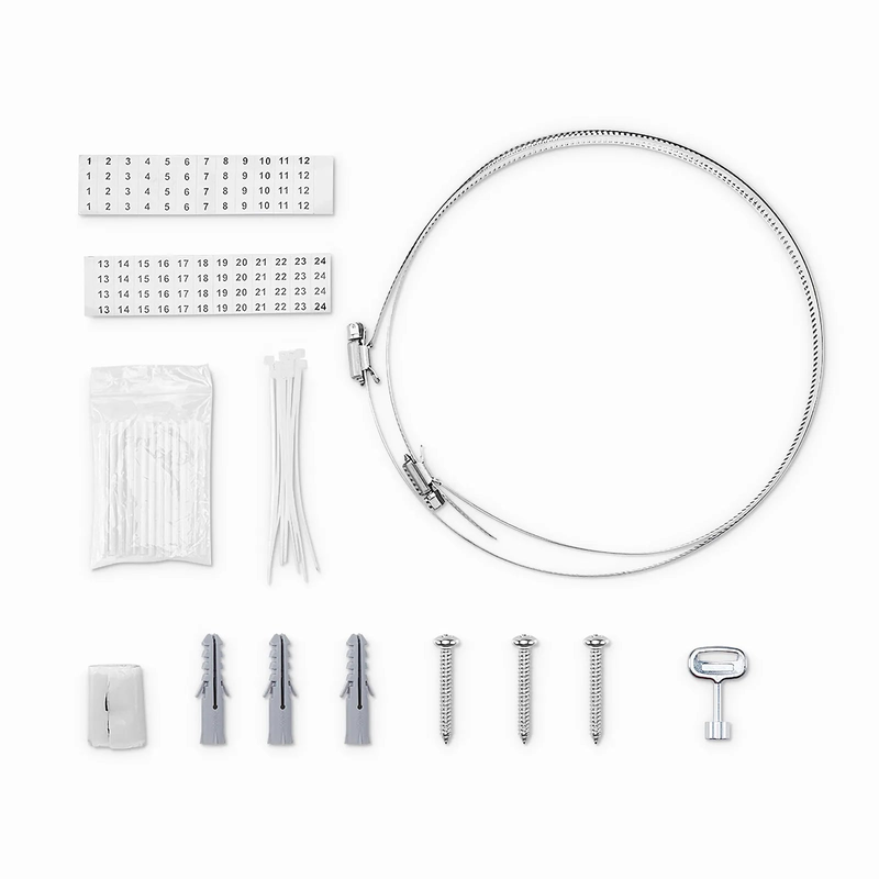 Refurb Squared 16 Fibers Optic Distribution Box, SC/A, Plastic, Wall/Pole Mount, Indoor and Outdoor