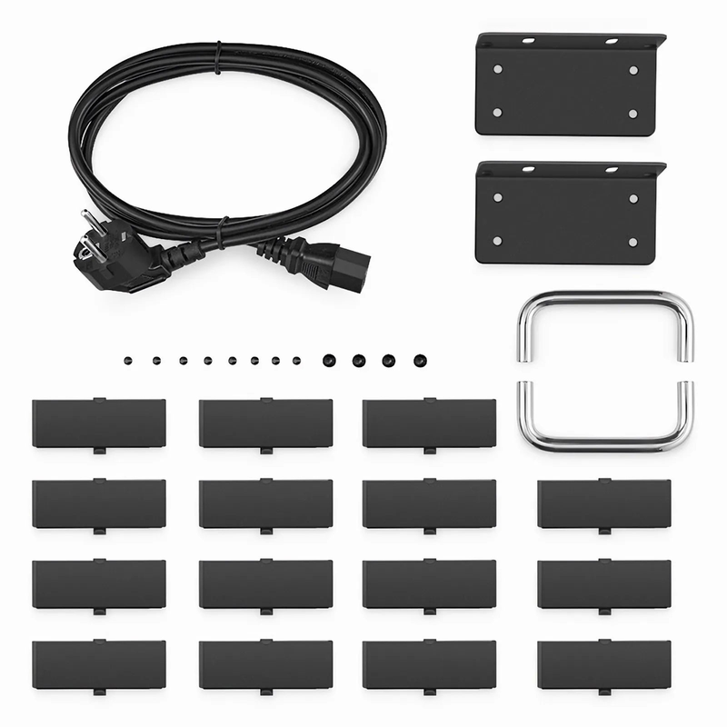 Refurb Squared 15 Slots Media Converter Chassis, 19'' Rack Mount, Single Power AC 100~240V