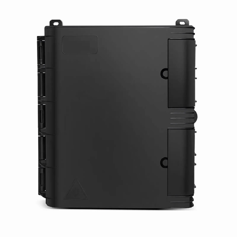 Refurb Squared 24 Fibers Optic Distribution Box, SC A/U and LC A/U, Plastic, Wall/Pole Mount, Indoor and Outdoor
