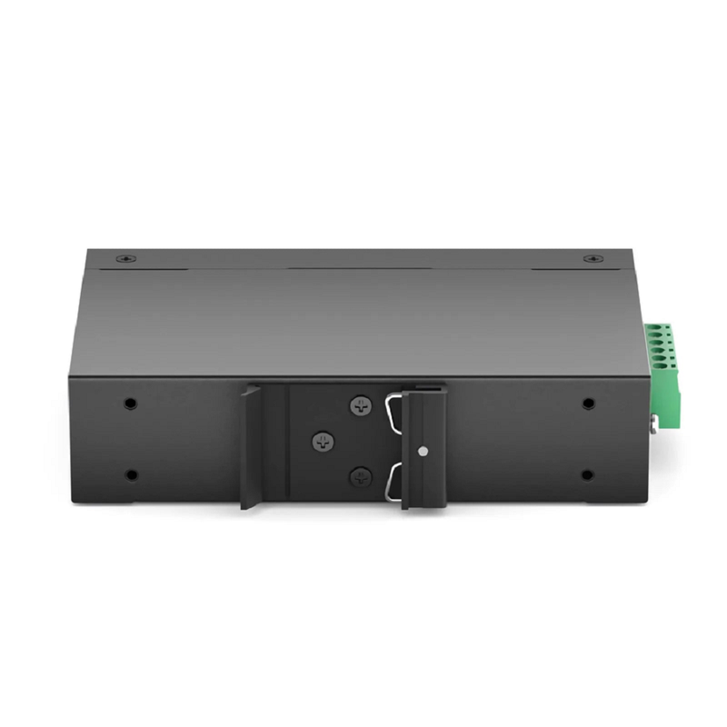Refurb Squared Industrial Managed 1x 10/100/1000Base-T RJ45 to 1x 100/1000/2500Base-X SFP Gigabit Ethernet Media Converter