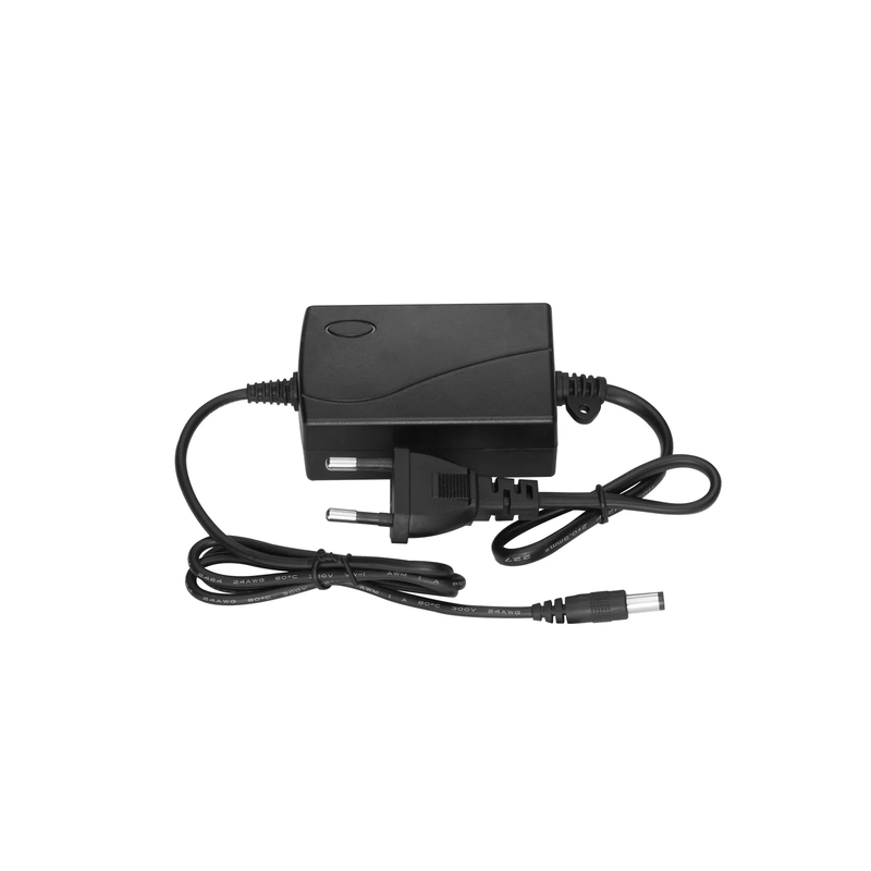 Refurb Squared Mini Unmanaged 1x 10/100/1000Base-T RJ45 to 1x 100/1000Base-X Single Mode SC 1310/1550nm 20km Gigabit Ethernet Media Converter, European Plug Standard