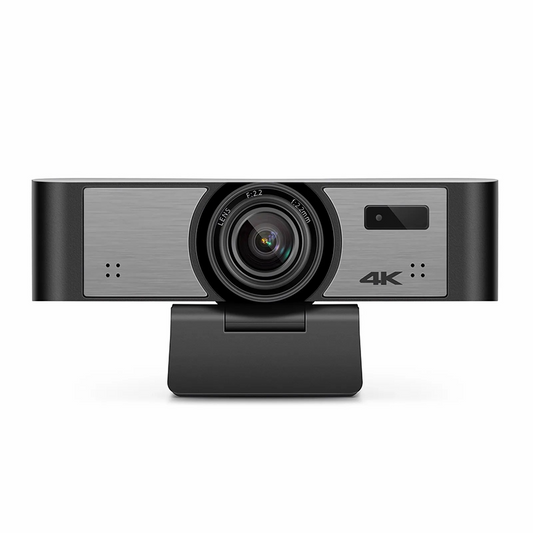 Refurb Squared FC270-4K Ultra HD 4K Webcam for Video Calling and Conference, with 2 Microphones &  110 A° Wide Angle, USB Plug and Play