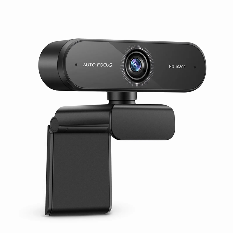 Refurb Squared FC270 Full HD 1080p Webcam for Personal Video Calling and Conference, with 2 Microphones, USB Plug and Play