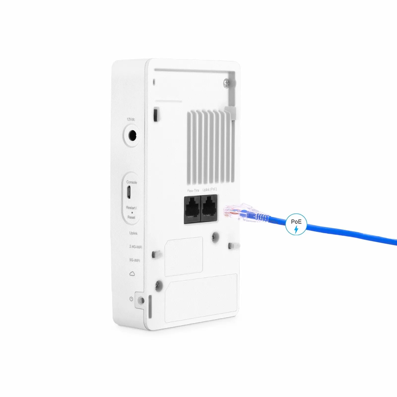 Refurb Squared AP-N506H, Wi-Fi 6 802.11ax 3000 Mbps Indoor Access Point, Seamless Roaming & 2 x 2 MU-MIMO Dual Radios, PicOSA®, Manageable via AmpCon-Campus (Without PoE Injector)