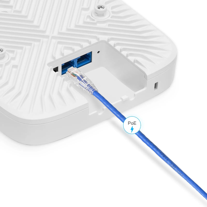 Refurb Squared AP-N506, Wi-Fi 6 802.11ax 1800 Mbps Indoor Access Point, Seamless Roaming & 2 x 2 MU-MIMO Dual Radios, PicOSA®, Manageable via AmpCon-Campus (Without PoE Injector)