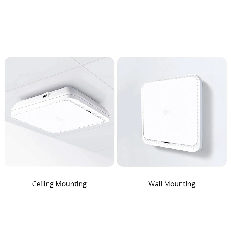 Refurb Squared AP-N505, Cloud Managed Wi-Fi 6 802.11ax 3000 Mbps Indoor Access Point, Seamless Roaming & 2 A 2 MU-MIMO Dual Radios, Manageable via Airware, Controller or Standalone (Without PoE Injector)