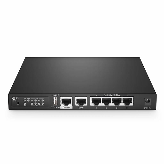 Refurb Squared AC-1004, 802.11ax Wireless LAN Controller with 5 Gigabit Ethernet Ports, Seamless Wi-Fi Roaming, Manage up to 64 Wi-Fi 6 APs