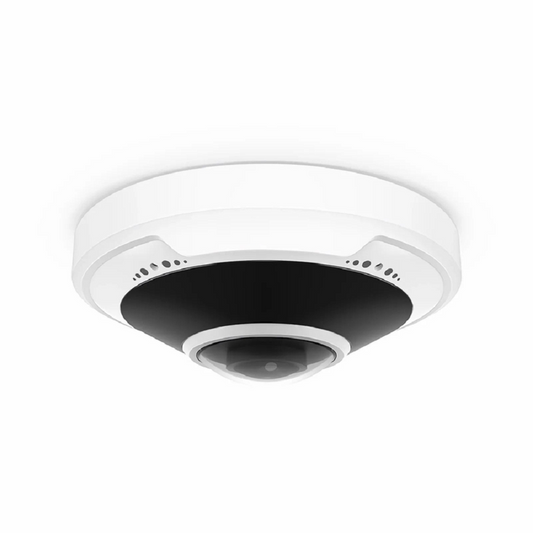 Refurb Squared IPC301-5M-F Fisheye Camera, Fixed 5MP with Build-in Mic, 33ft Night Vision, IP66 & IK10 360A° Panoramic PoE Network Camera with 1.4mm Lens