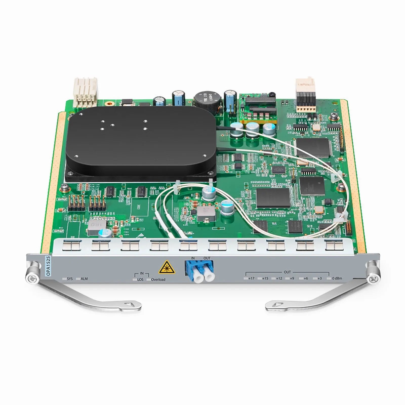 Refurb Squared MS8100 OPA1525, 19-25dB Gain DWDM EDFA Pre-Amplifier, 15dBm Output