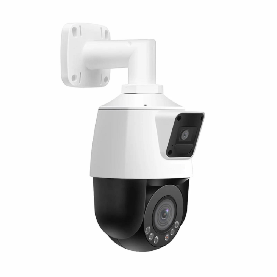 Refurb Squared IPC204-2M-PD, 2X 2MP Dual-lens PTZ Network Camera With Two-way Audio, IP66 Weatherproof, Smart Intrusion Protection