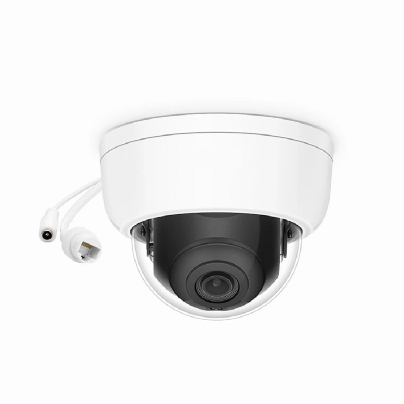 Refurb Squared IPC101-2M-D, Full HD 2MP Dome Network Camera with 2D/3D DNR, 98ft Night Vision, IP67 & IK10 PoE Network Camera with Fixed 2.8mm Lens
