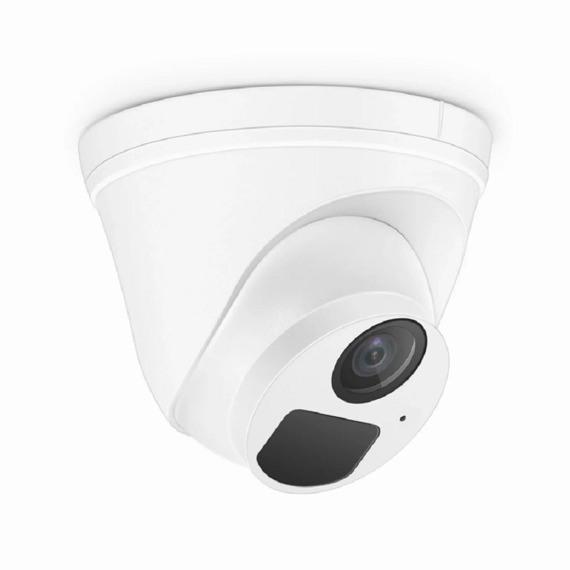 Refurb Squared IPC101-2M-T, Full HD 2MP Turret Network Camera with Build-in Mic, 98ft Night Vision, IP67 Weatherproof PoE Network Camera with Fixed 2.8mm Lens
