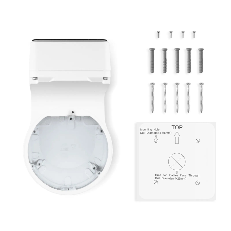 Refurb Squared CA-W233-V1, Wall Mount With Junction Box for Dome & Turret & Mini PTZ Cameras