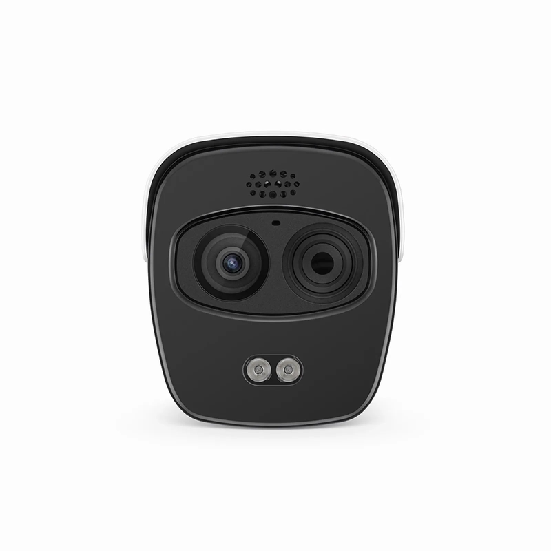Refurb Squared IPC701-4M-B, Super HD 4MP Thermal & Optical Dual-spectrum Bullet Network Camera with Build-in Mic, Smoke Detection, PoE Network Camera with Fixed 4.0mm Lens