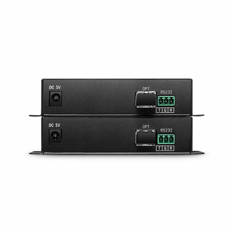 Refurb Squared 4K HDMI Extender Set with Audio, EDID and RS232 via Single LC Fiber for 10km