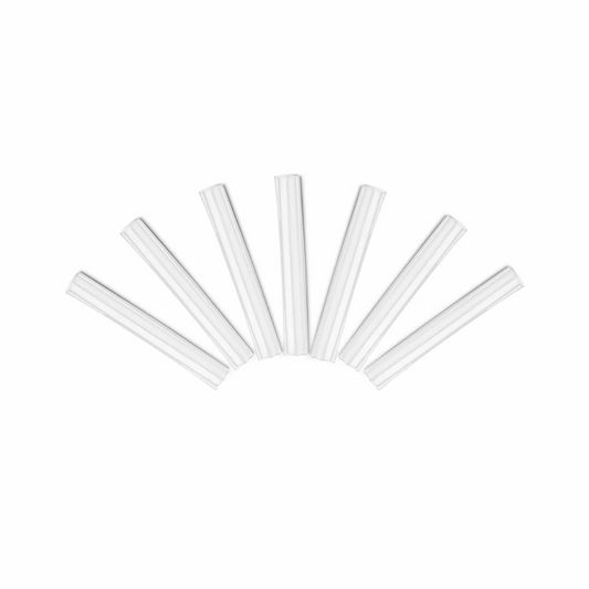 Refurb Squared 40mm Ribbon Fiber Fusion Splice Protection Sleeves for 8/12 Fibers, 50pcs/pkg