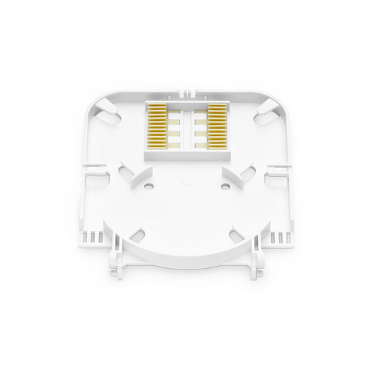 Refurb Squared 12 Fibers Fusion Splice Tray, ABS Plastic, 0.39''x4.33''x5.12'', Suitable for FS-S010-1O4R-6-12F