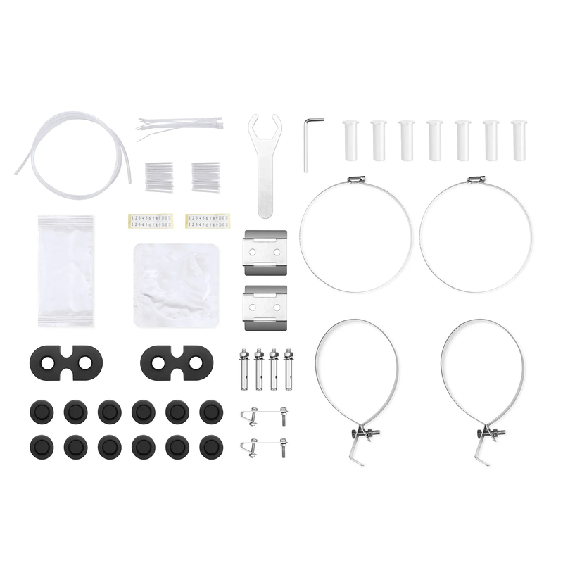 Refurb Squared 288 Fibers 1In-6Out Dome Fiber Optic Splice Closure, Mechanical Seal, with 1 Pre-installed Fusion Splice Tray