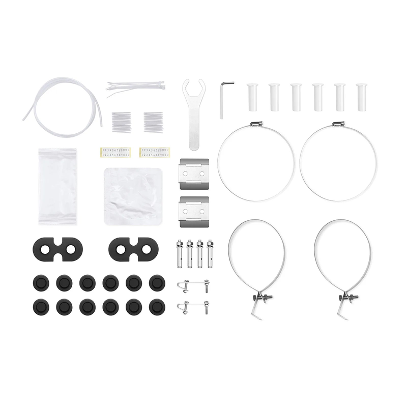 Refurb Squared 144 Fibers Dome Fiber Optic Splice Closure, 1 Oval Port and 4 Round Ports, Mechanical Seal, with 1 Pre-installed Splice Tray