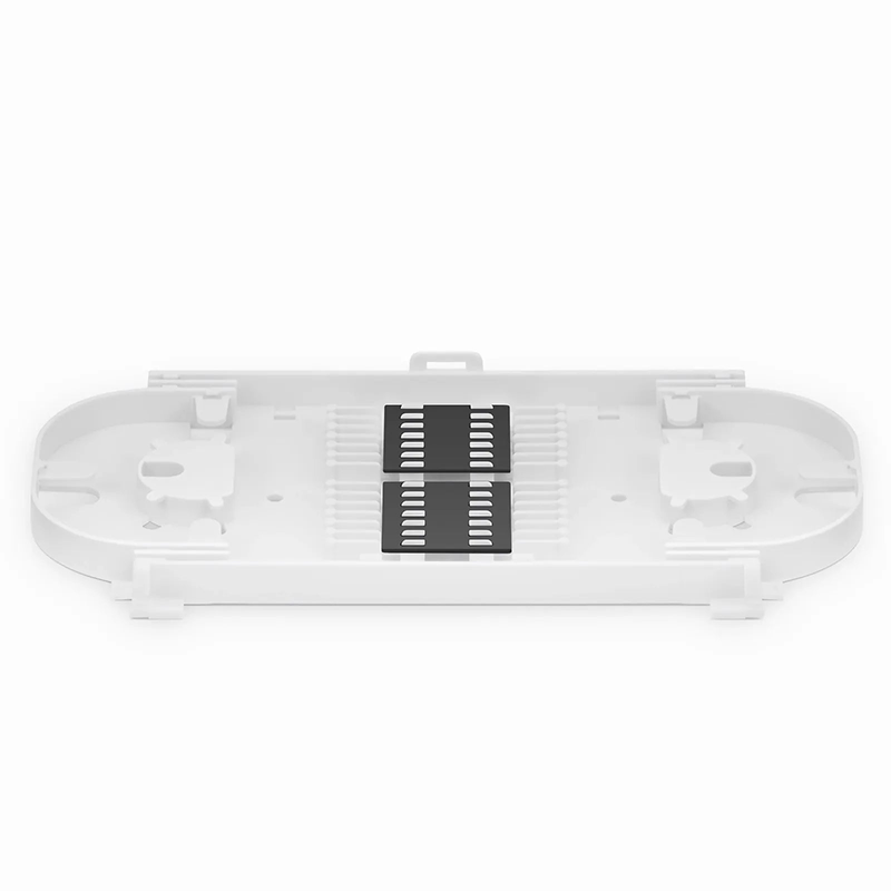 Refurb Squared 24 Fibers Fusion Splice Tray, Plastic, 0.47" x 8.78" x 4.57"