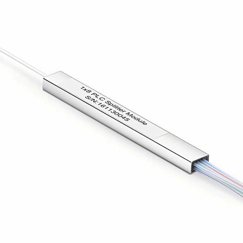 Refurb Squared 1 x 8 PLC Fiber Splitter, Mini Module, 900m, SC/APC, Singlemode