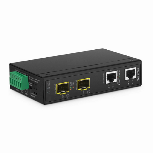 Refurb Squared 1 x 8 PLC Fiber Splitter, 1U 19" Rack Mount, SC/APC, Singlemode
