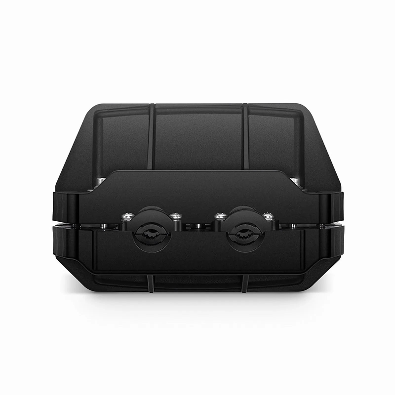 Refurb Squared 96 Fibers 2In-2Out In-Line Fiber Optic Splice Closure, Mechanical Seal, with 1 Pre-installed Fusion Splice Tray