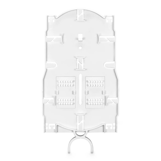Refurb Squared 24 Fibers Fusion Splice Tray for Heat-Shrink Fusion Splices, 0.39" x 4.72" x 8.98", Suitable for FS-S008-1O4R-6-24F, FS-S008R-1O6R-10-24F