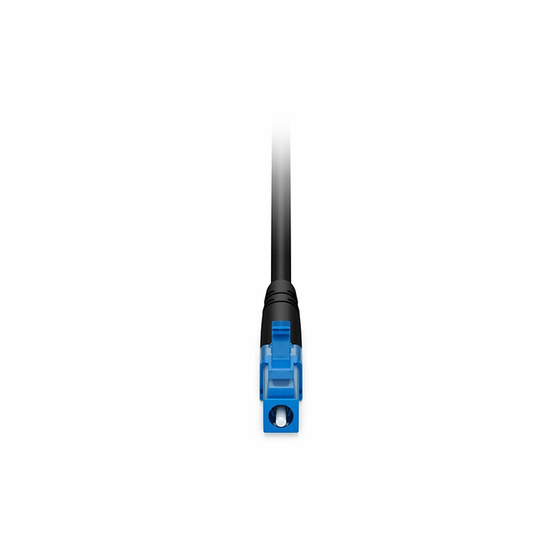 Refurb Squared 5m (16ft) Industrial Armored Fiber Patch Cable, LC UPC to LC UPC, Simplex, 1 Fiber, Single Mode (OS2), TPU