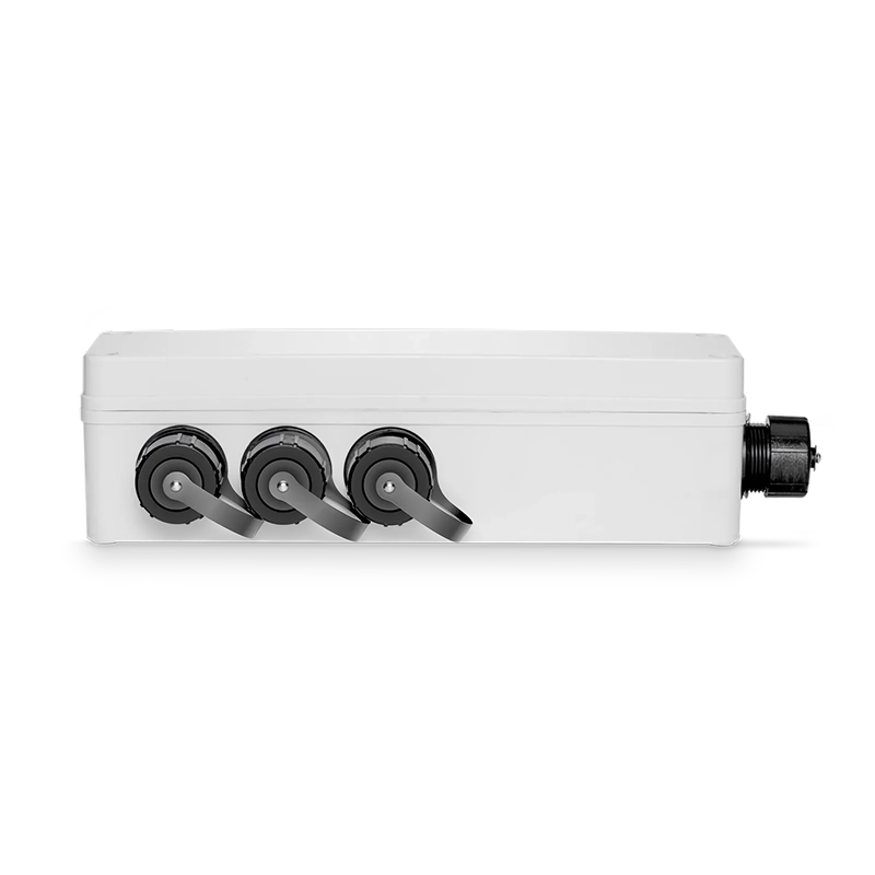 Refurb Squared FTTA Waterproof MTP-12 to 6 x LC Duplex OS2 Fiber Optical Distribution Box