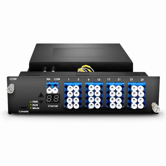 Refurb Squared Customized 1 x 16 Multi-Channel MEMS Optical Switches with Adjustable Channels Control for FMT Managed Chassis