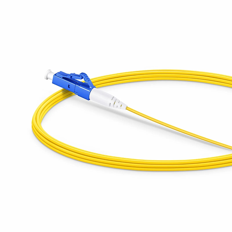 Refurb Squared 3m (10ft) Fiber Patch Cable, 1 Fiber, LC UPC Simplex to LC UPC Simplex, Single Mode (OS2), LSZH, 1.2mm, Tight-Buffered, Yellow