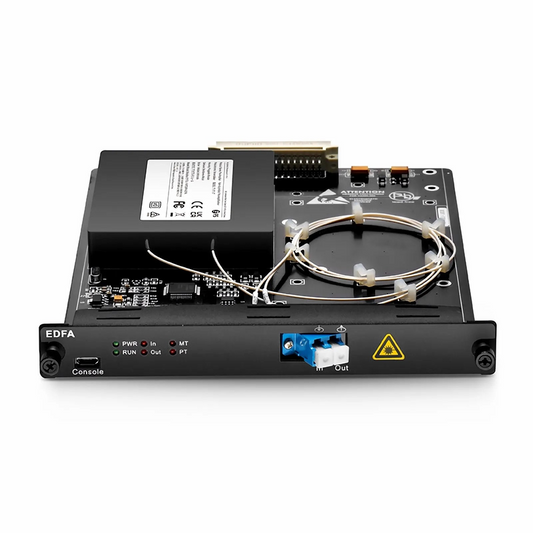 Refurb Squared FMT26PA-EDFA, 26dB Gain C-band DWDM EDFA Pre-Amplifier for FMT Managed Chassis, 16dBm Output