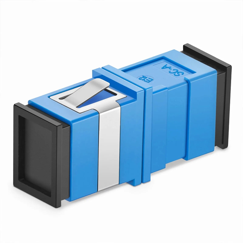 Refurb Squared SC/UPC to SC/UPC Simplex OS2 Single Mode Fiber Optic Adapter/Coupler without Flange (10pcs/Pack)