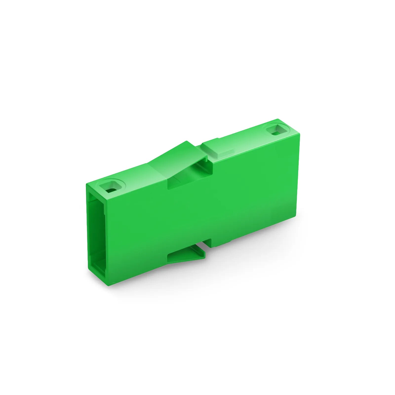 Refurb Squared MMC to MMC 1-Port Fiber Optic Adapter/Coupler without Flange