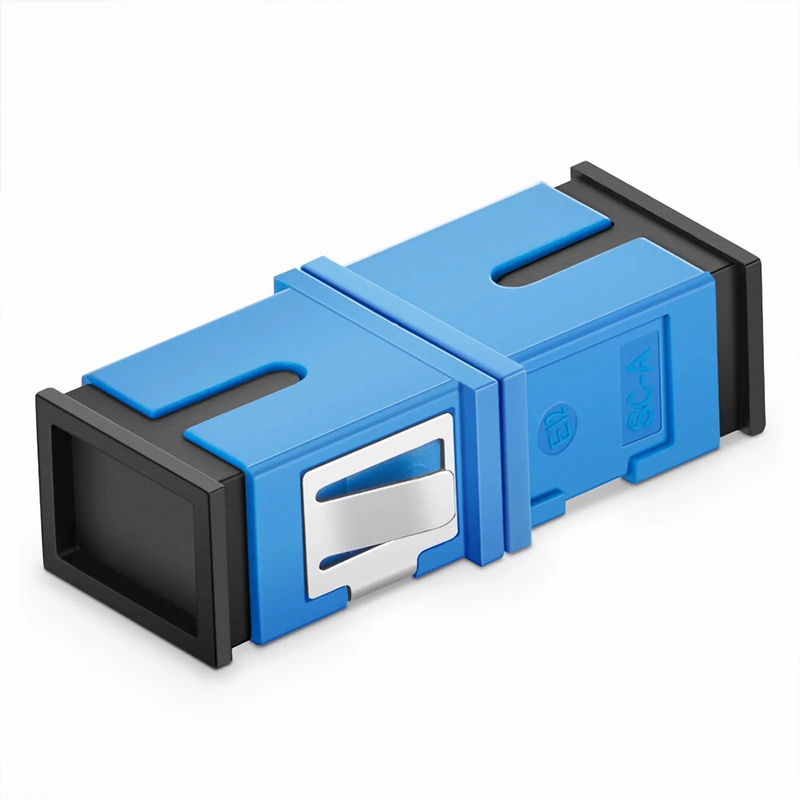 Refurb Squared SC/UPC to SC/UPC Simplex OS2 Single Mode Fiber Optic Adapter/Coupler without Flange (10pcs/Pack)