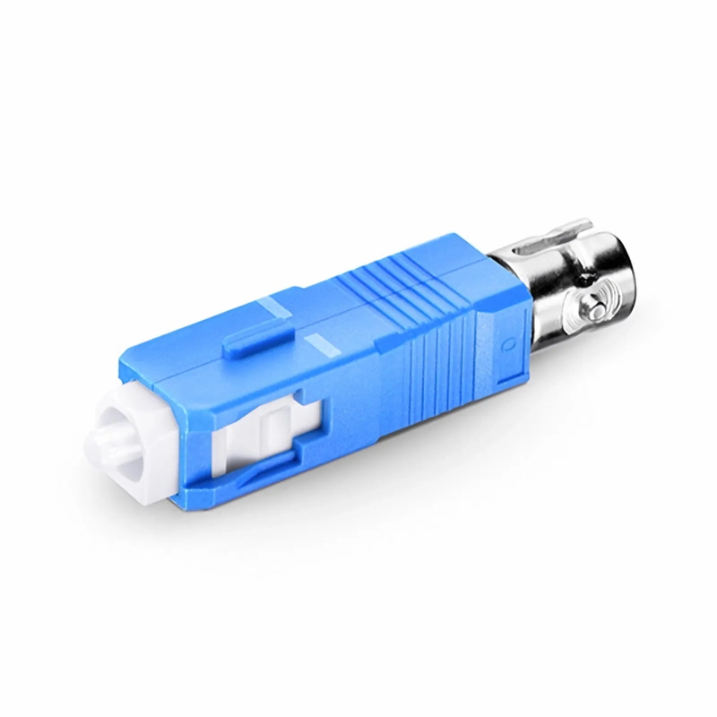 Refurb Squared ST/UPC Female to SC/UPC Male Simplex OS2 Single Mode Fiber Optic Adapter/Coupler without Flange