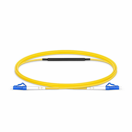 Refurb Squared 1m (3ft) LC to LC UPC Simplex OS2 Single Mode Fiber Optic Testing Cable with 10 dB Attenuator