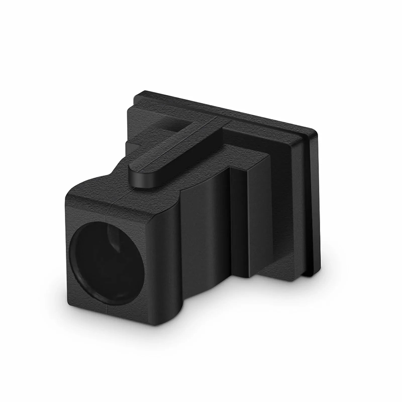 Refurb Squared SC Mating Sleeve Adapter Dust Caps, Black Color (100pcs/pack)